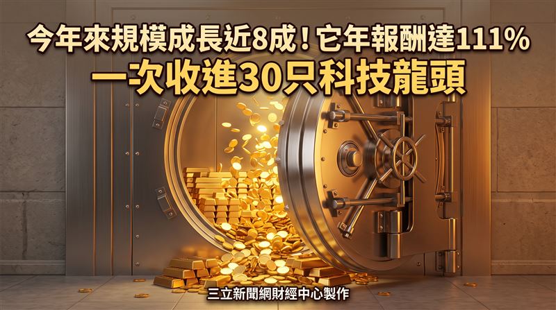 今年來規模成長近8成　它年報酬達111%！