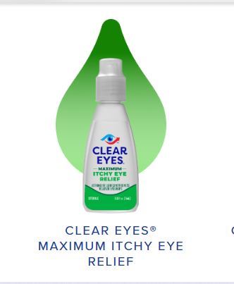 美國FDA公布「Clear Eyes Maximum Itchy Eye Relief」眼藥水,因無法確保產品無菌、存在潛在汙染風險,所以啟動回收。(圖/取自官網)