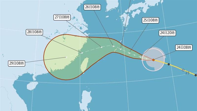 沙德爾未來路徑曝!專家:不排除登陸北部