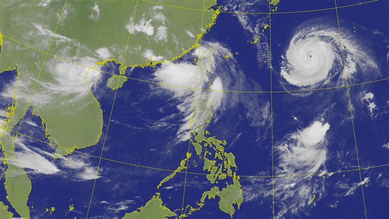 新/3颱共舞!沙德爾「這天」恐發海警