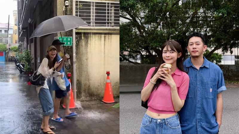林萱瑜喝完咖啡涉水返家 還驚見老鼠游泳