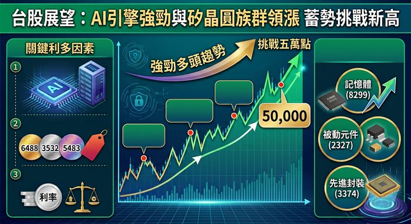 郭哲榮強調,AI軟硬體需求未見停歇,隨著全球AI伺服器升級潮延續,供應鏈長線看好,投資人宜把握震盪拉回時機,選擇具基本面支撐的標的擇優布局。(示意圖/AI生成)