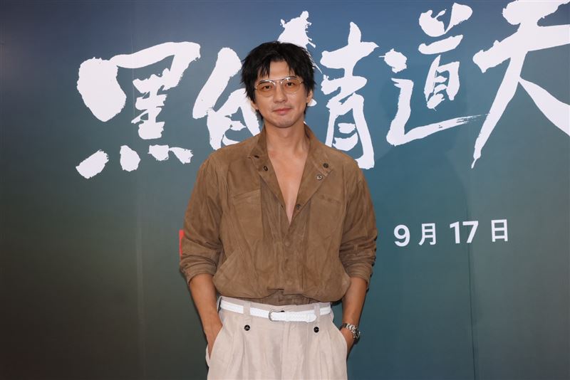 傅孟柏分享自己和婁峻碩私下培養出好感情。(圖/記者鄭孟晃攝影)