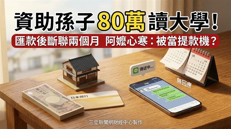 匯80萬給孫子讀書！阿嬤兩個月後心碎了
