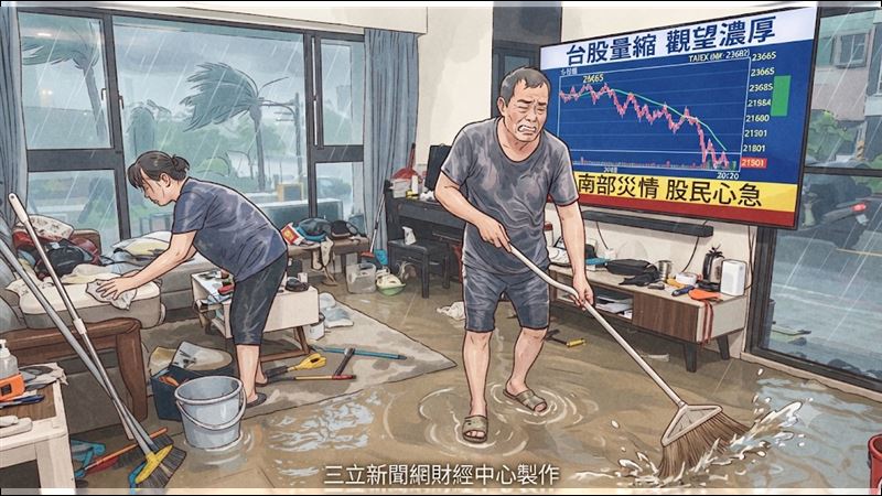 台股量能退潮!網嘲因網笑南部忙「這事」