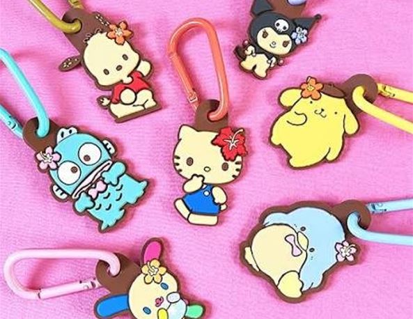 Skater三麗鷗角色造型扣環。(圖/品牌業者提供)