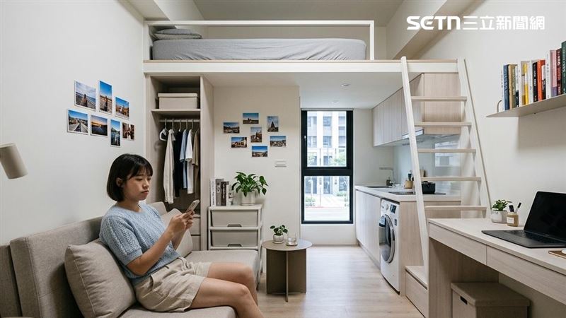 房價高漲下,全台鳥居化加劇,其中又以台南最為嚴重。(AI示意/記者陳韋帆製)