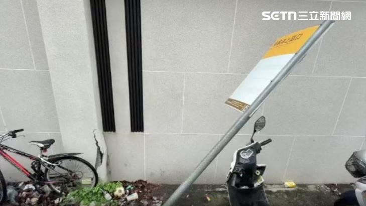 車禍撞上大甲鎮瀾宮董事長顏清標的住家圍牆