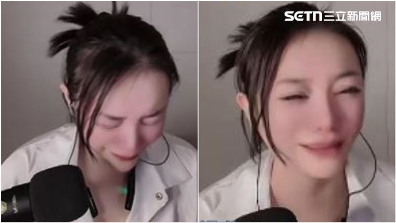 獨／李妍瑾直播痛哭！淚訴與家人斷絕關係