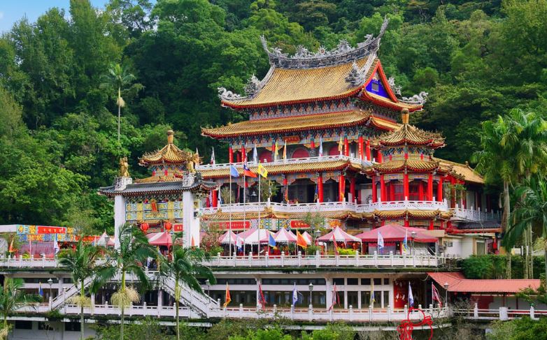 台北指南宮凌霄寶殿相關壯觀。(圖/指南宮官網)