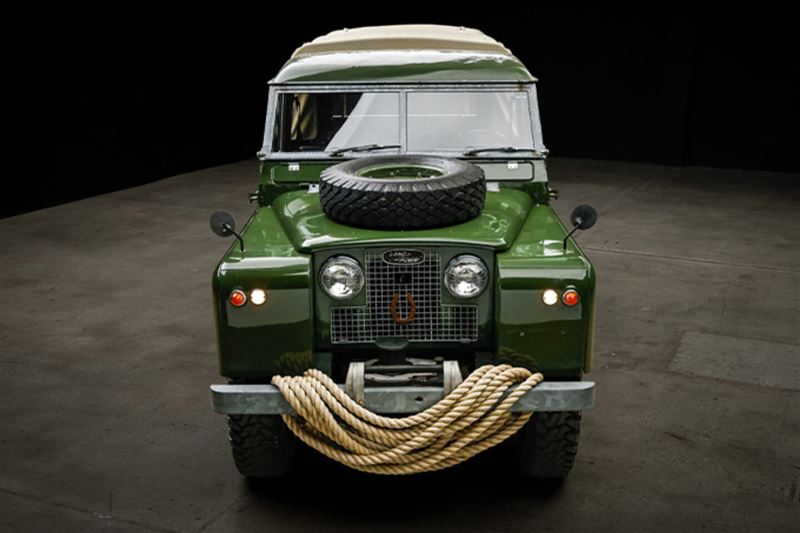 1959年Land Rover 109 Series II。(圖/翻攝Bring a Trailer網站)