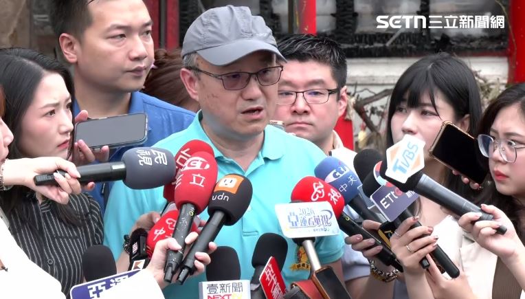 指南宮主委高超文說明,這次發生火災是在凌霄寶殿,是在1966年完工,今年剛好60年(圖/翻攝畫面)