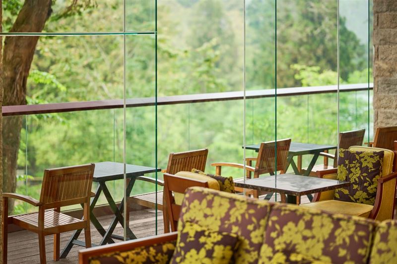 阿里山賓館以坐擁絕美窗景與高山視野聞名。（圖／飯店旅宿業者提供）