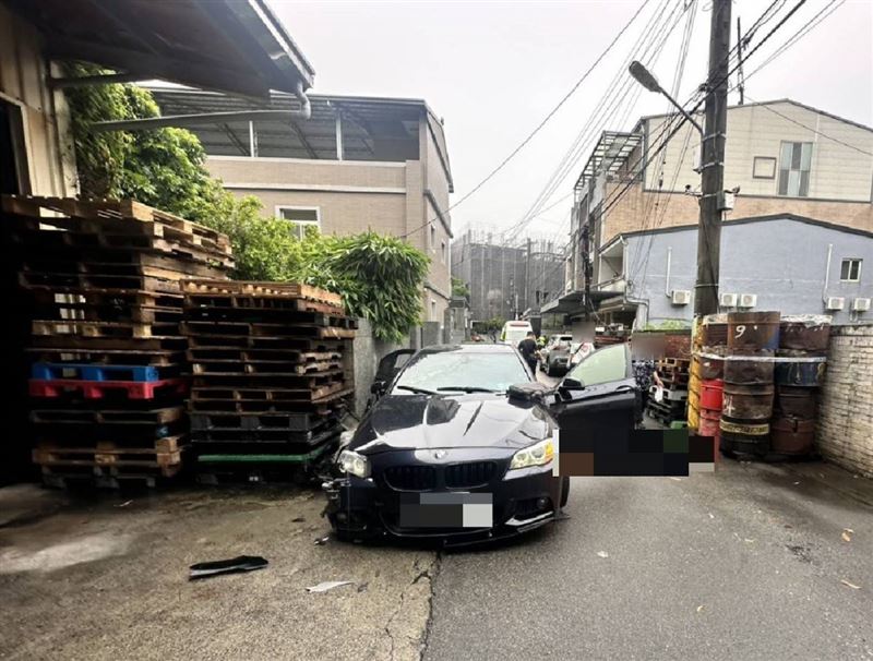 傅男因臀部中彈被送至中國附醫救治,無生命危險。(圖/翻攝畫面)