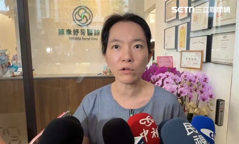 面對趙建銘手機桌布還放許芊芊,陳幸妤認為就像放林志玲在主畫面一樣,不覺得很扯。(圖/翻攝畫面)