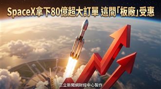 SpaceX拿下80億訂單　「這大廠」受惠