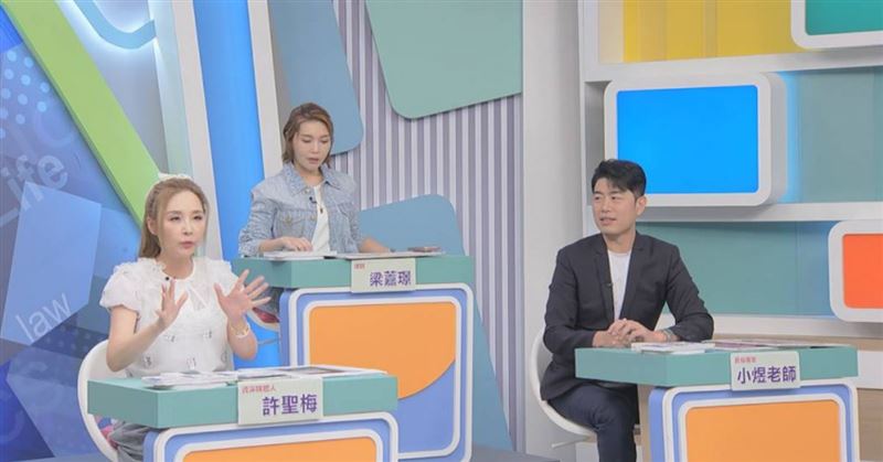 資深媒體人許聖梅、民俗專家小煜老師等人,在節目上對陳幸妤與趙建銘的恩怨情仇進行深度剖析。(圖/和展影視提供)
