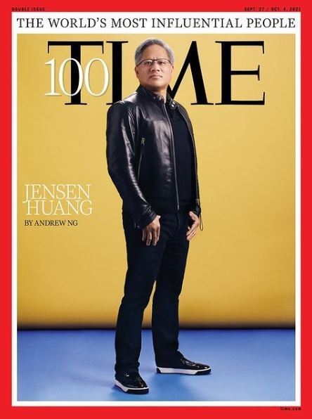 南懷瑾30年前神預言AI時代?「今後菩薩出自科學界」。《我愛心經》作者前崑山大學教授熊亮原指出:就是黃仁勳。(圖/翻攝自翻攝自TIME雜誌ig)