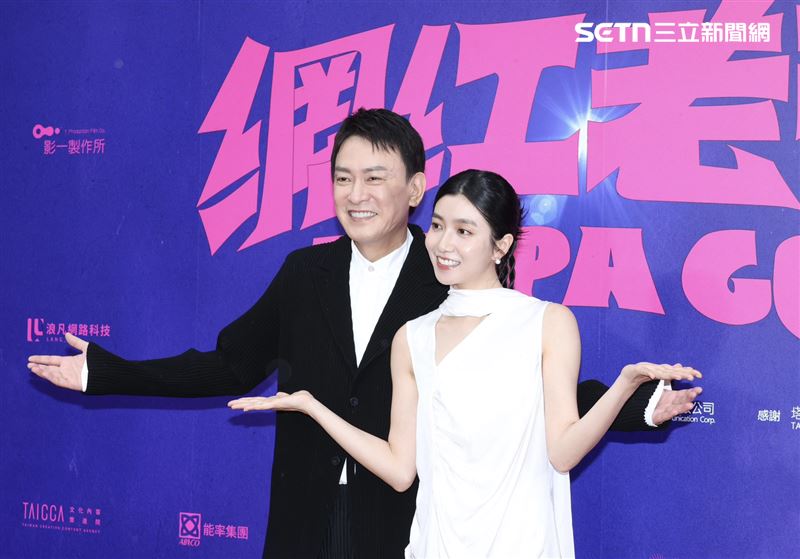 王識賢、陳怡佳在片中飾演父女。（圖／記者田俊彥攝影）