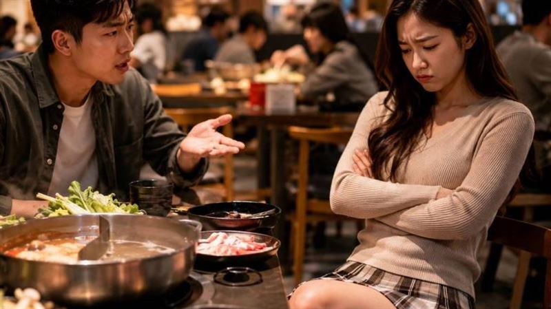 吃鍋不能穿裙？男友怕「別人看」她氣炸