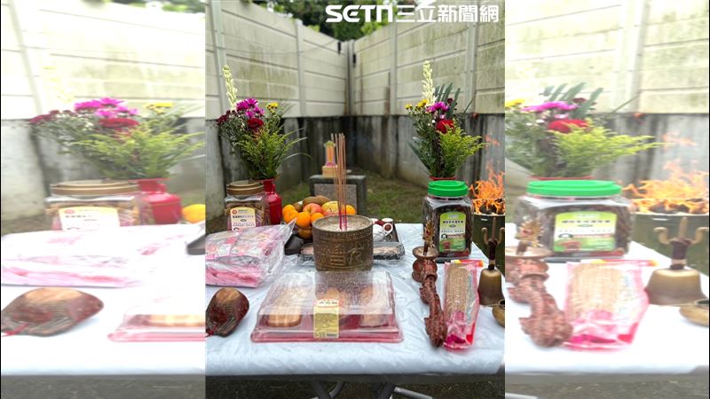 城隍爺親自到園區,把牠們的靈接引回城隍廟。(圖/翻攝畫面)