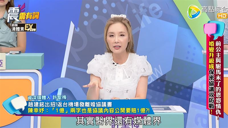 突揭秘許芊芊夫妻!許聖梅坦言：4月就知情