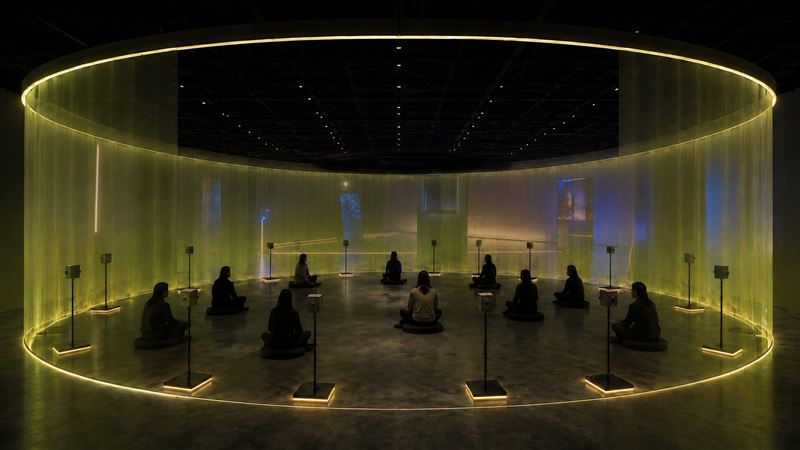 展覽作品《SOUND SCAPE. 2691》設計圖。(圖/YOUJAM STUDIO提供)
