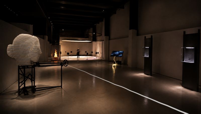 展覽作品《Twin Landscape》設計圖。(圖/YOUJAM STUDIO提供)