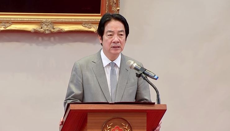 總統賴清德主持「中華民國115年9月份將官晉任授階典禮」(圖/翻攝畫面)