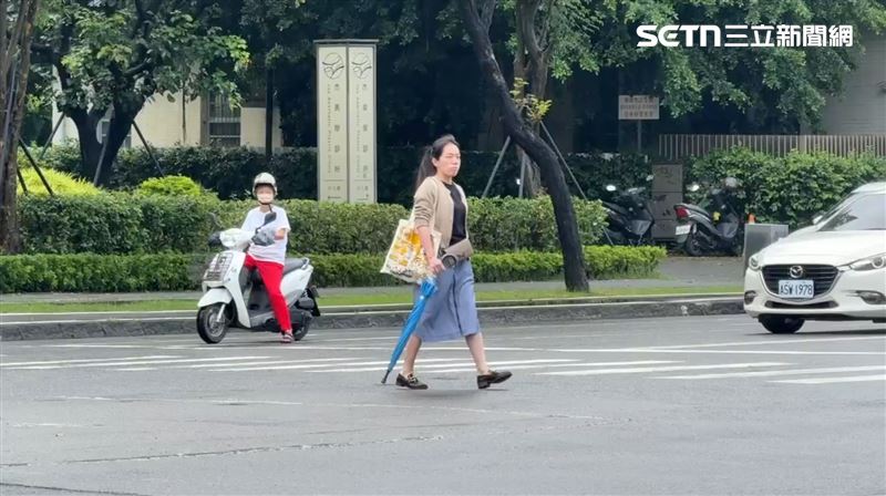 前夫趙建銘2300萬「歸還計畫」曝光,陳幸妤笑回:沒拿到錢都打一個問號。(圖/記者潘建任攝影)
