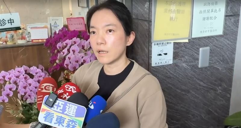 陳幸妤今天受訪則反嗆:「那她為什麼要住5樓?」。(圖/翻攝畫面)