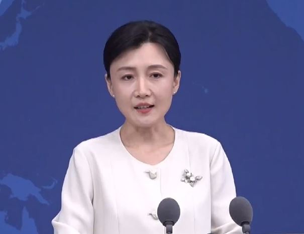 中國國台辦發言人張晗(圖/翻攝畫面)