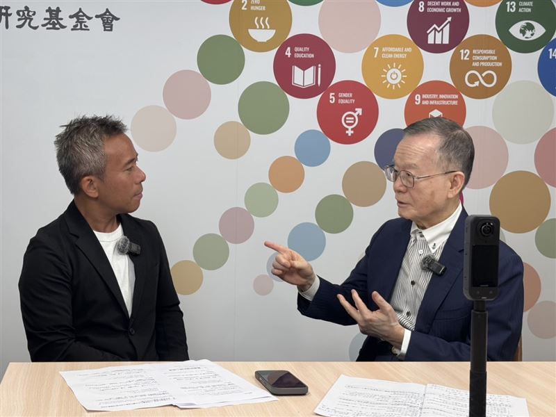 台灣永續能源研究基金會董事長簡又新也強調,永續不能只有環境,經濟、環境與社會必須一起向前,因此「公正轉型」格外重要。(圖/台灣永續能源研究基金會提供)