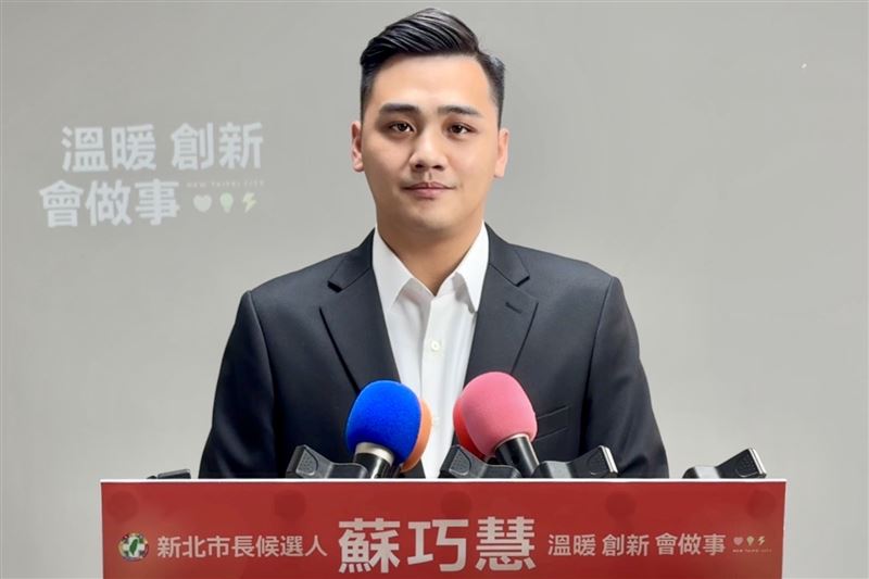 蘇巧慧競選辦公室發言人馬亨亨&middot;夷將（圖／蘇巧慧競辦提供）