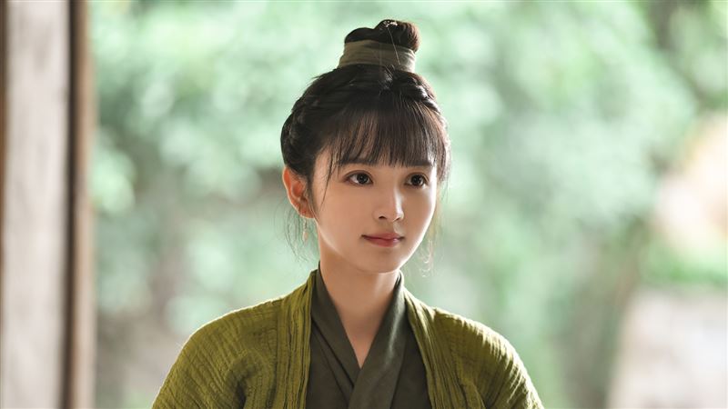 田曦薇《田耕紀》飾演古靈精怪的「連蔓兒」。（圖／中天娛樂台提供）