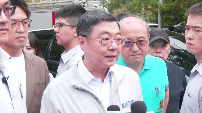 行政院長卓榮泰今(26)日下午專程赴指南宮訪視。(圖/翻攝畫面)