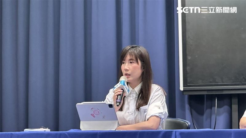對於彰化縣長人選是否可能換將，柳采葳表示，王惠美這幾次確實因行程因素，無法出席黨中央活動，但完全不會影響黨內團結勝選（圖／記者詹宜庭攝影）