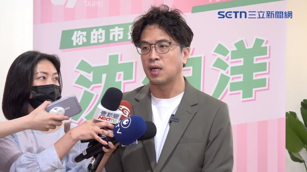 沈伯洋受訪回應麻油食安問題。（圖／翻攝畫面）