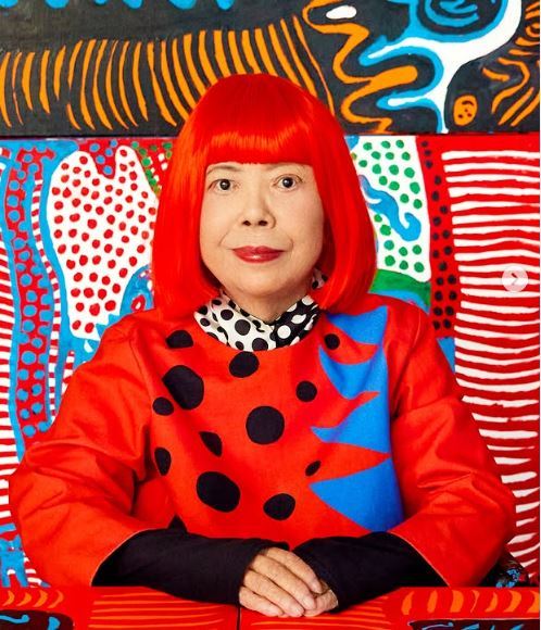 草間彌生逝世。(圖/翻攝自IG @yayoikusamamuseum)