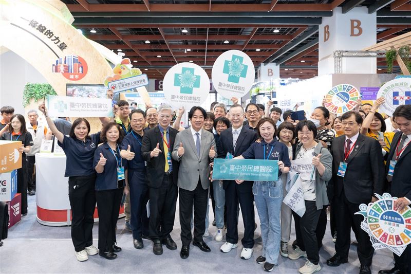 總統賴清德出席「2026第5屆亞太永續博覽會開幕式暨頒獎典禮」(圖/總統府提供)