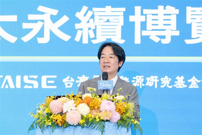 賴清德表示,台灣相當願意與太平洋友邦及理念相近夥伴分享技術與經驗,持續以具體行動擔任全球良善力量與解決方案的提供者。(圖/總統府提供)
