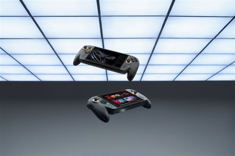 ROG玩家共和國推出20周年限定款ROG XBOX Ally X20電競掌機，是兼具未來科技感與磅礡氣勢的潮流戰裝。（圖／華碩提供）