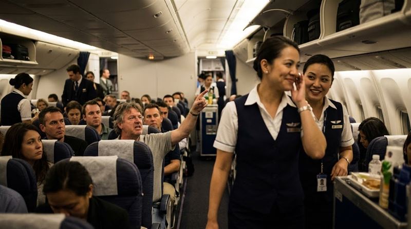 一名空服員說，「Philip」是傳統航空公司過去偶爾會順口說的話，現在很少聽到了。（示意圖／AI製圖）