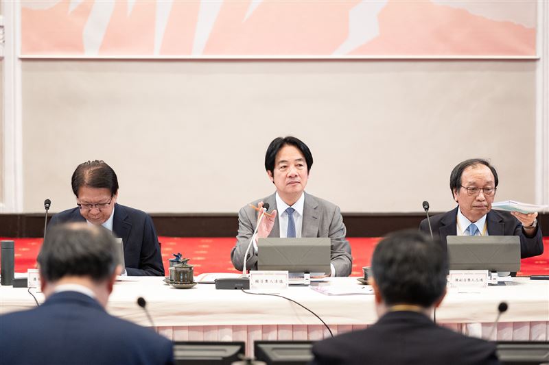 總統賴清德主持「健康台灣推動委員會第8次委員會議」。(圖/總統府提供)