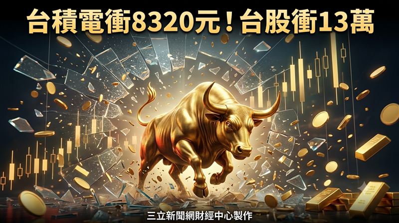 他算台積衝8320　台股上看13萬