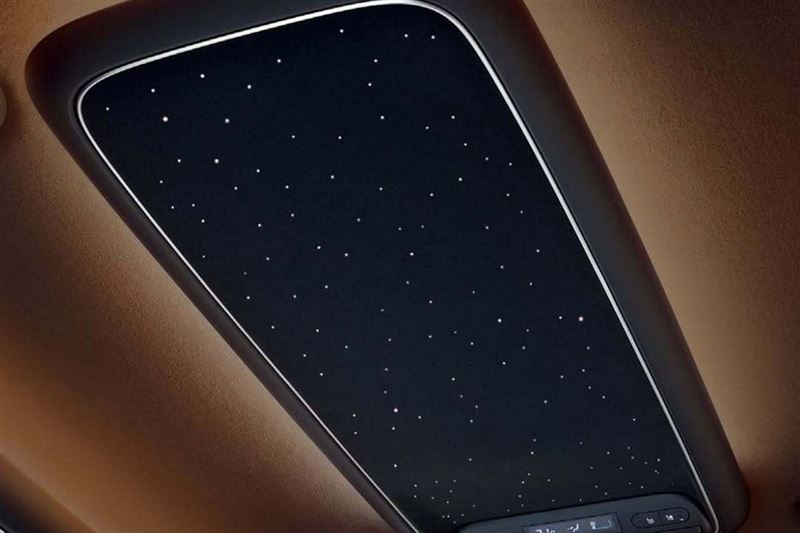 配備有勞斯萊斯氛圍的星空頂。（翻攝Hyundai網站）