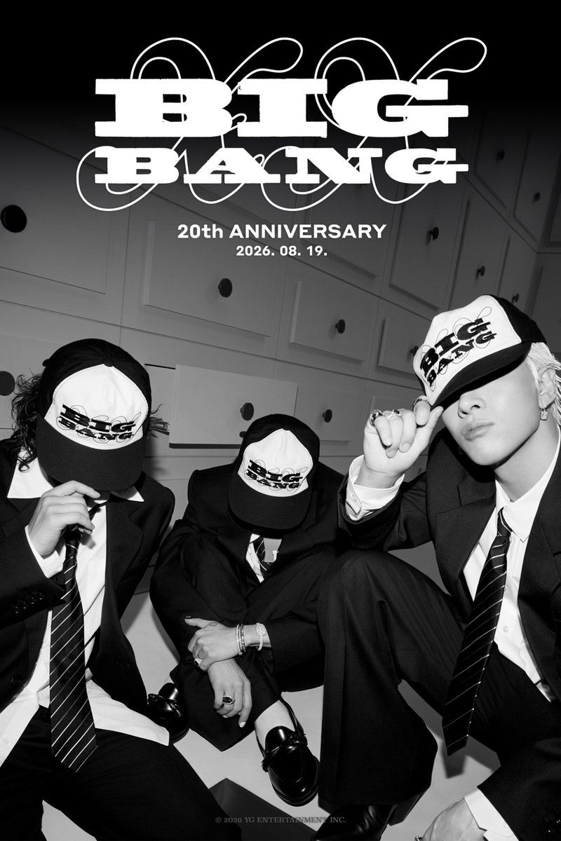BIGBANG睽違9年以完整團體姿態展開世界巡演《BIGBANG 2026-2027 WORLD TOUR&nbsp;XX：COSMOS 》。（圖／翻攝自X平台 @BIGBANG GLOBAL VIP）