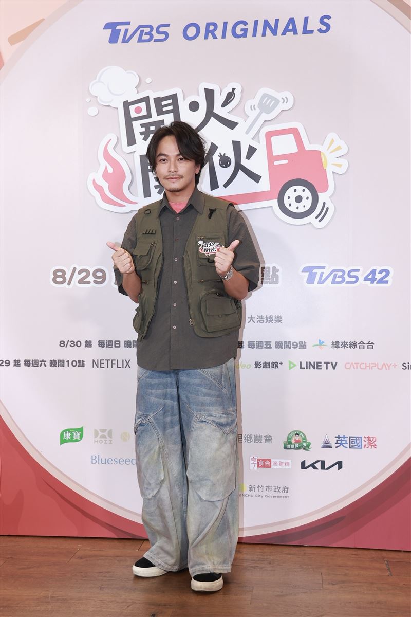 楊銘威錄影期間爆發婚變。(圖/記者蔡維歆攝影)