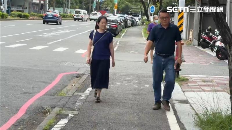 陳幸妤斬斷25年婚姻,風波延燒半個月,他透過診所員工希望媒體「別陪上班」。(圖/記者林昱孜攝影)