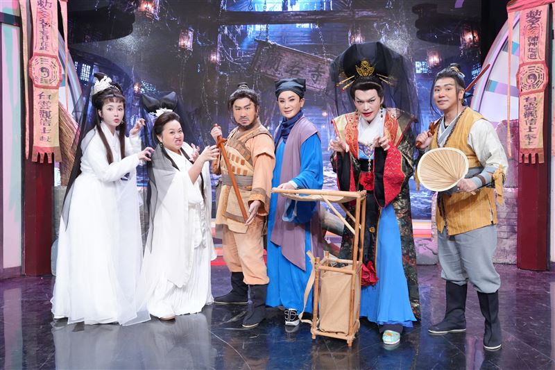 古裝單元全新內容「倩女遊魂」爆笑登場。(圖/華視提供)